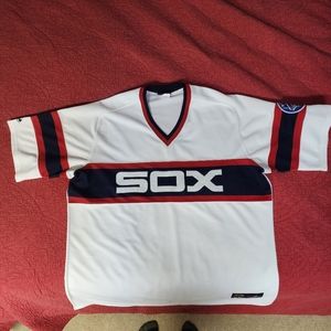 Chicago White Sox 2XL Jersey Majestic MLB 1980s Retro Throwback